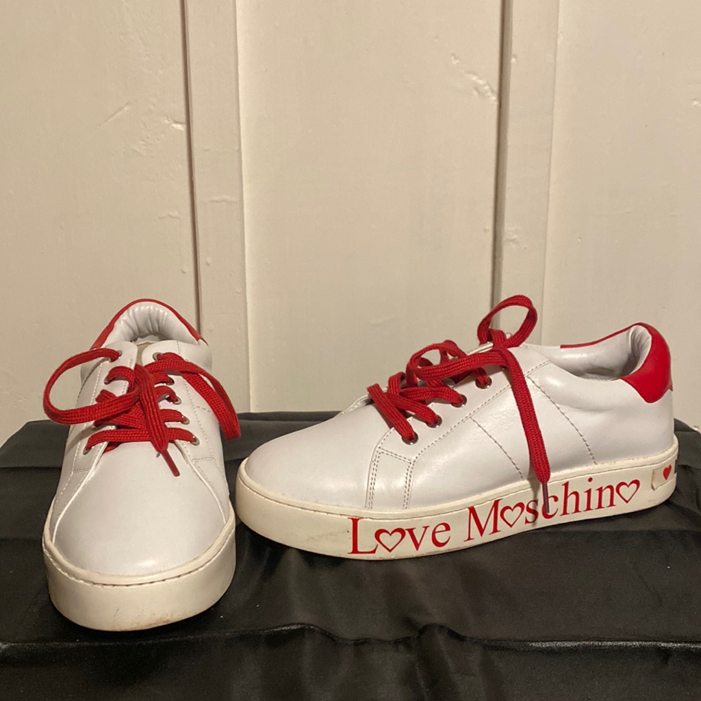 Love Moschino Platform Low Top Sneakers